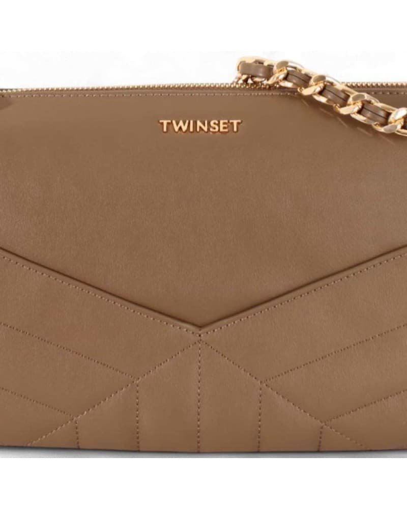TWIN-SET Twin-Set Borsa a tracolla Donna Marrone - 252TB7322-00021 - 7