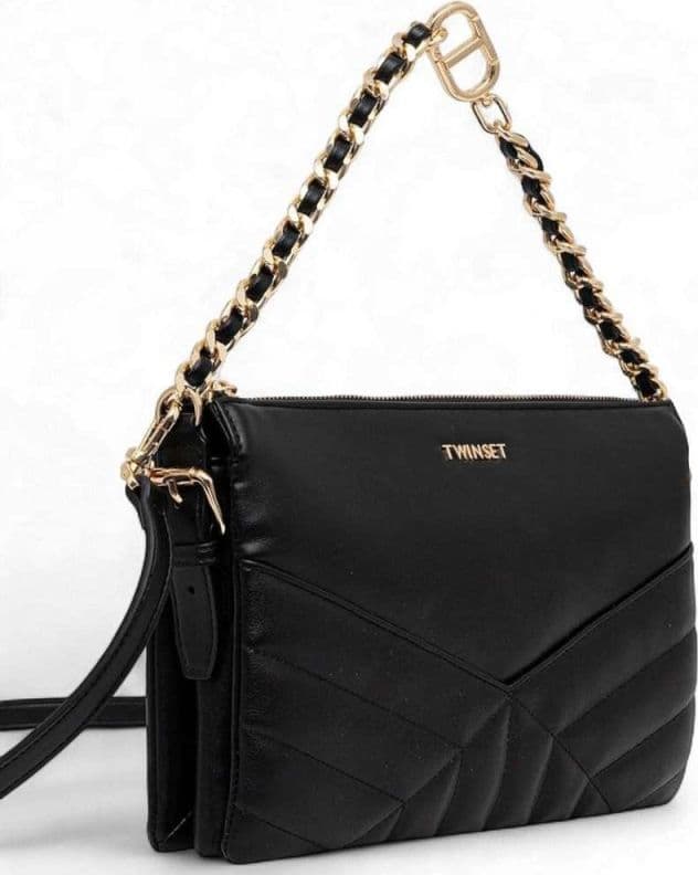 TWIN-SET Twin-Set Borsa a tracolla Donna Nero - 252TB7322-00006 - 5