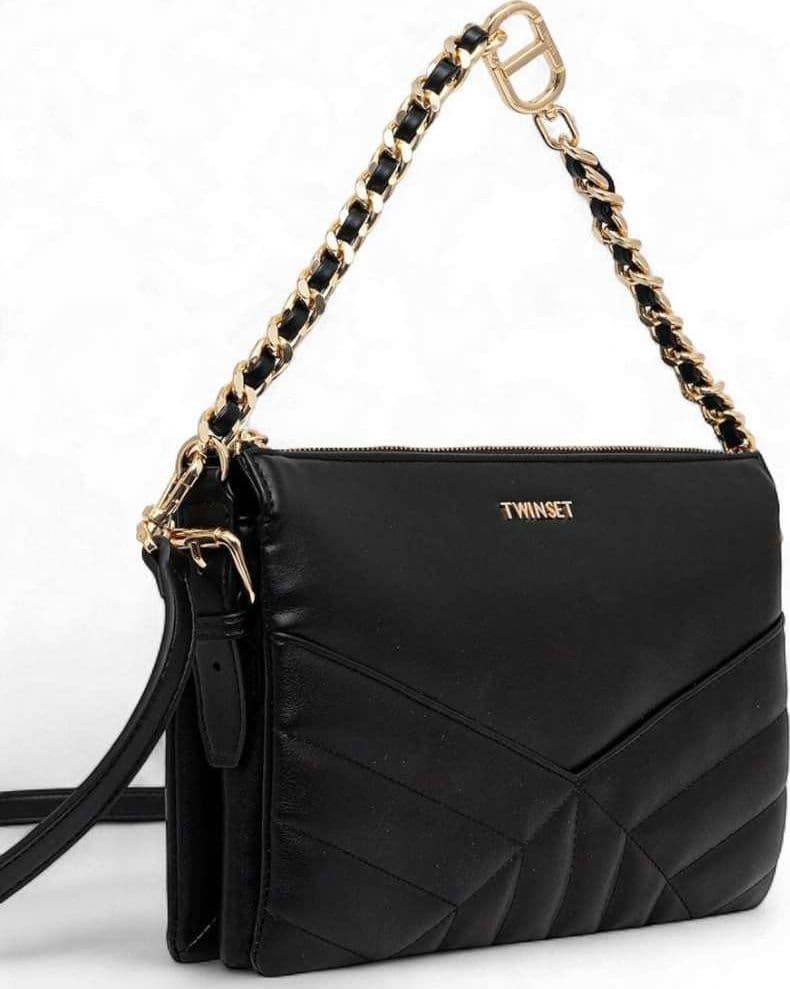 TWIN-SET Twin-Set Borsa a tracolla Donna Nero - 252TB7322-00006 - 6