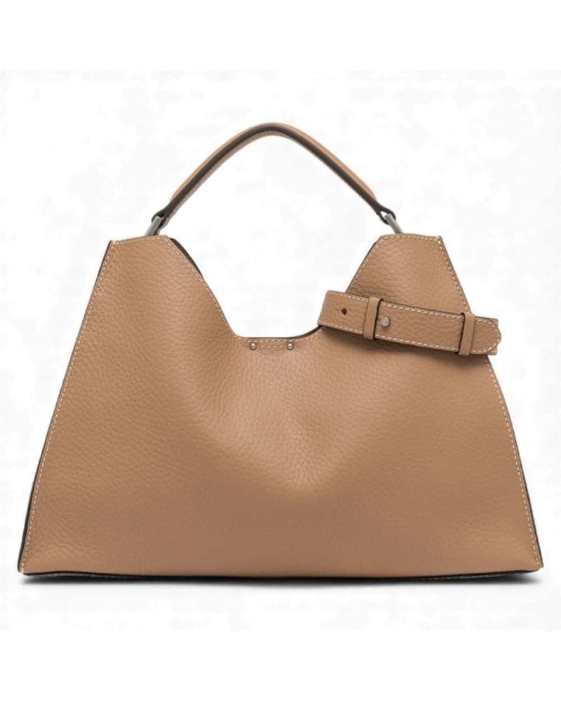 GIANNI CHIARINI Borsa Aura Micro  Pelle Clay - 12316RNGDBLT.U.5313 - 9