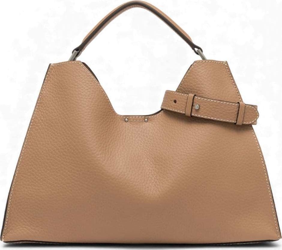 GIANNI CHIARINI Borsa Aura Micro  Pelle Clay - 12316RNGDBLT.U.5313 - 2