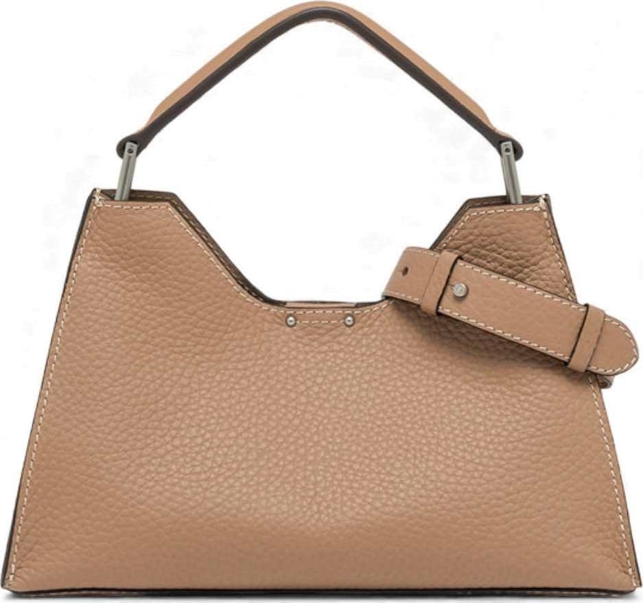 GIANNI CHIARINI Borsa Aura Small  Pelle Clay - 12315RNGDBLT.U.5313 - 2
