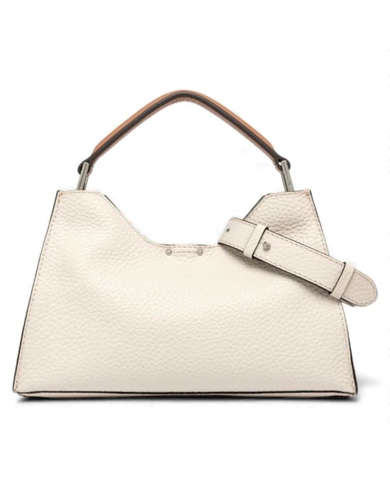 GIANNI CHIARINI Borsa Aura Small  Pelle Sabbia - 12315RNGDBLT.U.211 - 9