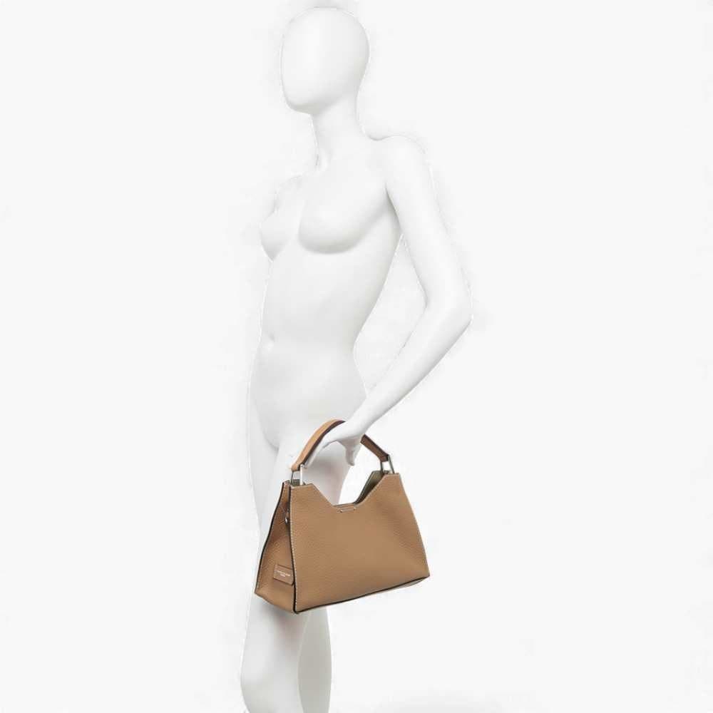 GIANNI CHIARINI Borsa Aura Small  Pelle Sabbia - 12315RNGDBLT.U.211 - 4