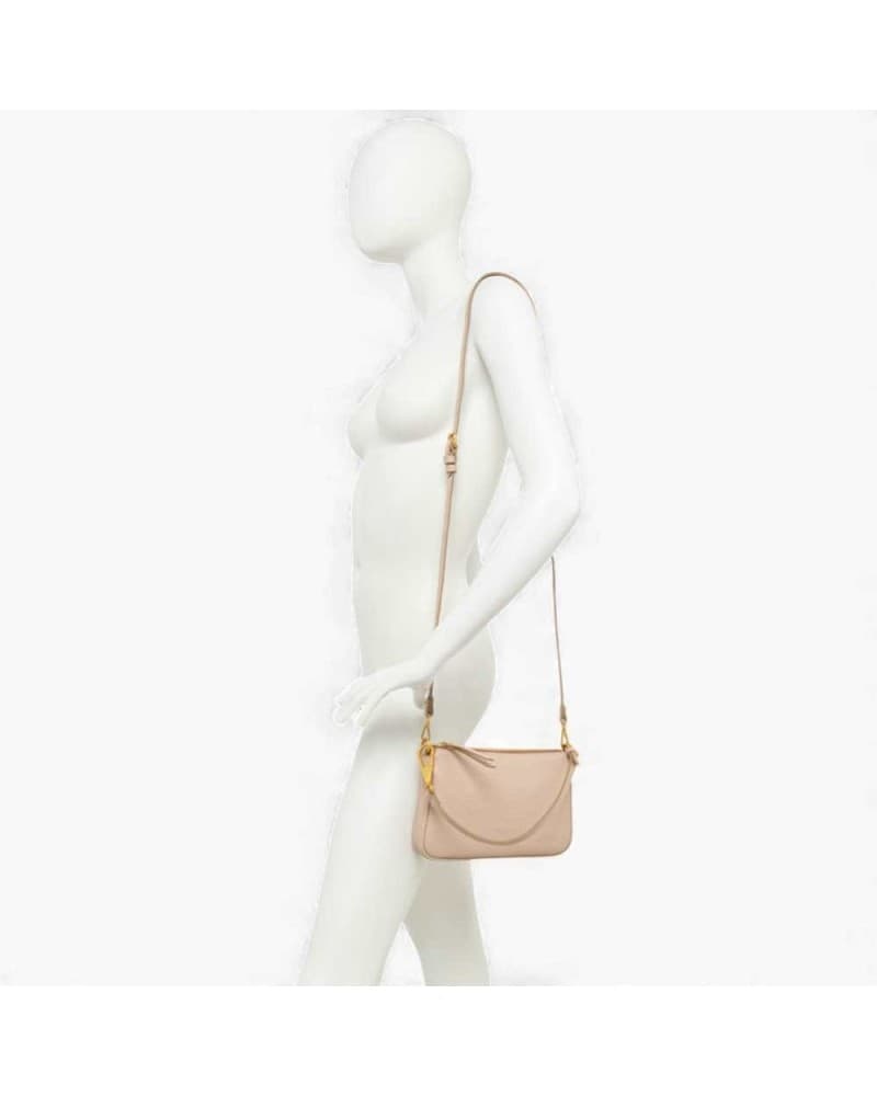 GIANNI CHIARINI Borsa Brenda  Pelle Pink Salt - 8750TKL14363 - 5