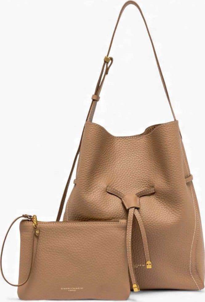GIANNI CHIARINI Borsa Diletta Small  Pelle Clay - 11787RNGDBLT.U.5313 - 2