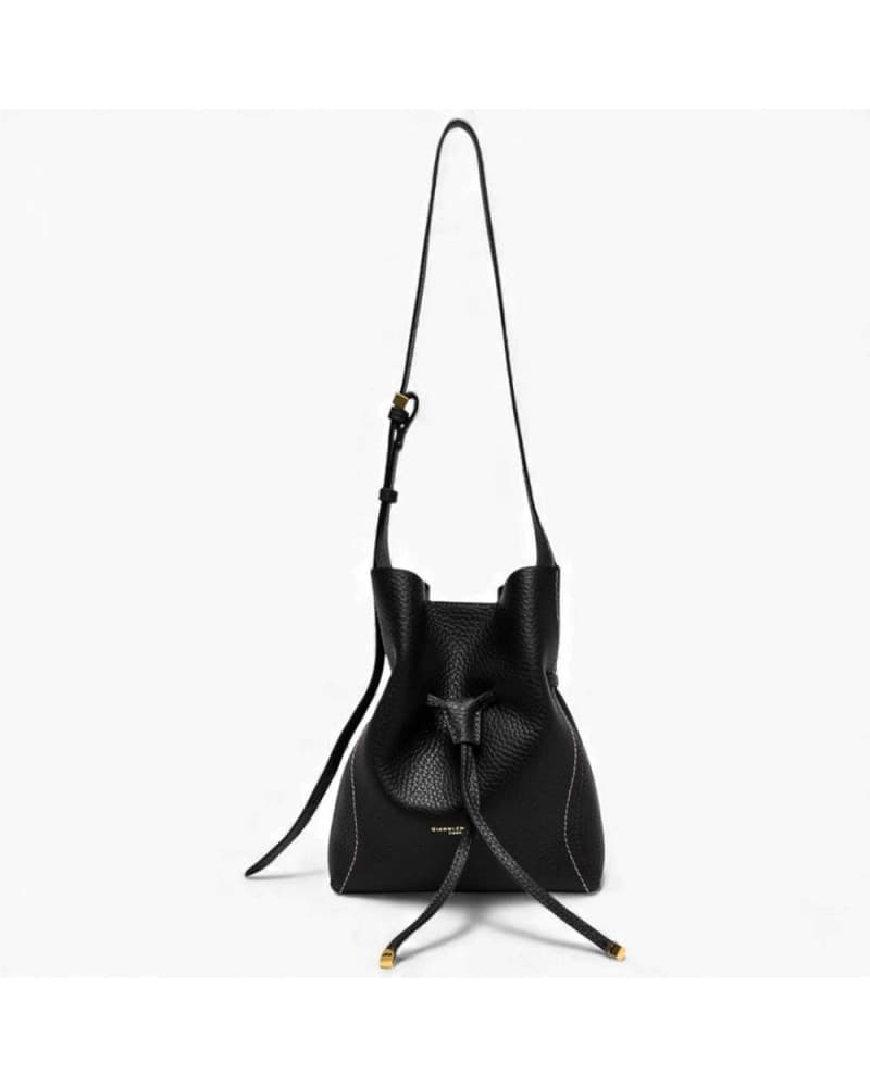GIANNI CHIARINI Borsa Diletta Medium  Pelle Nero - 11786RNGDBLT.U.001 - 9