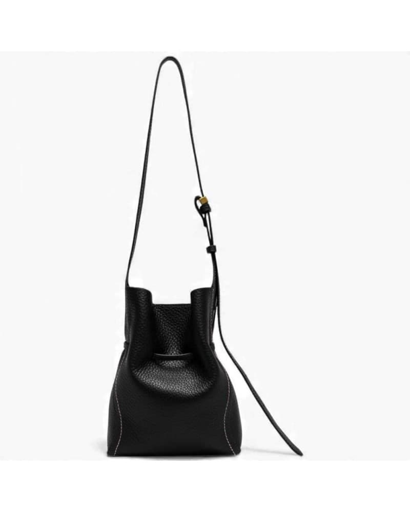 GIANNI CHIARINI Borsa Diletta Medium  Pelle Nero - 11786RNGDBLT.U.001 - 5