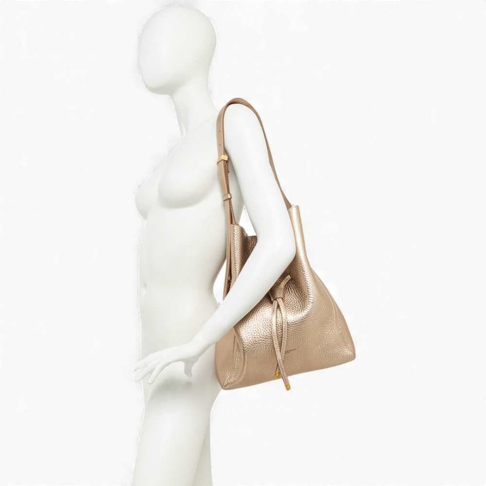 GIANNI CHIARINI Borsa Diletta Small  Pelle Nero - 11787RNGDBLT.U.001 - 4