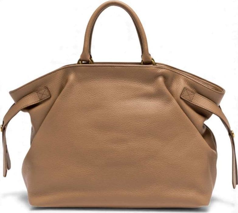 GIANNI CHIARINI Borsa Dua Mini  Pelle Clay - 11891COMMGRN5313 - 5