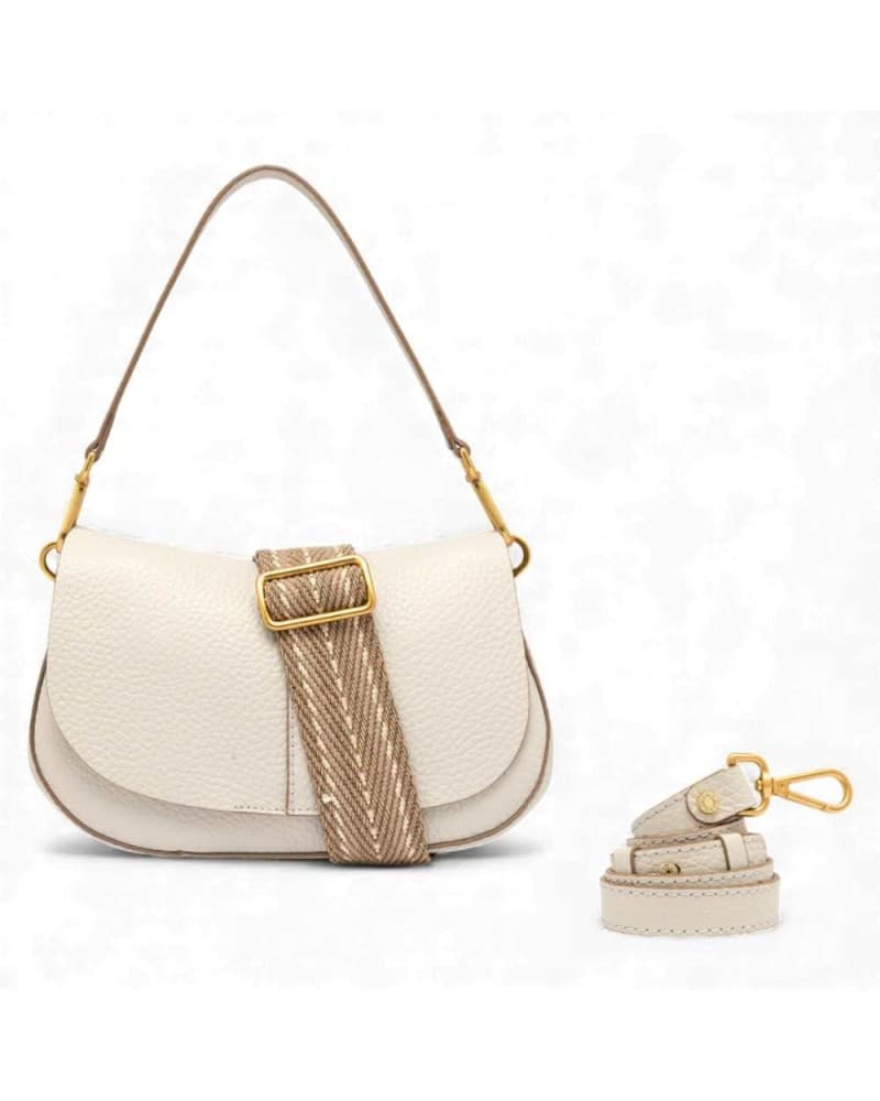 GIANNI CHIARINI Borsa Katia  Pelle Sabbia - 11088TKLNAMCP211 - 9