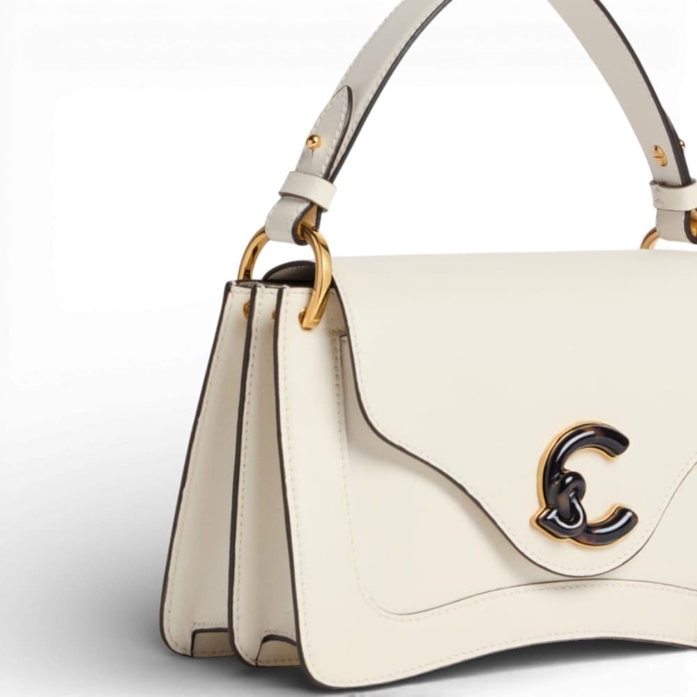 COCCINELLE Coccinelle Borsa a mano C-Me Donna Perla in Pelle - 6