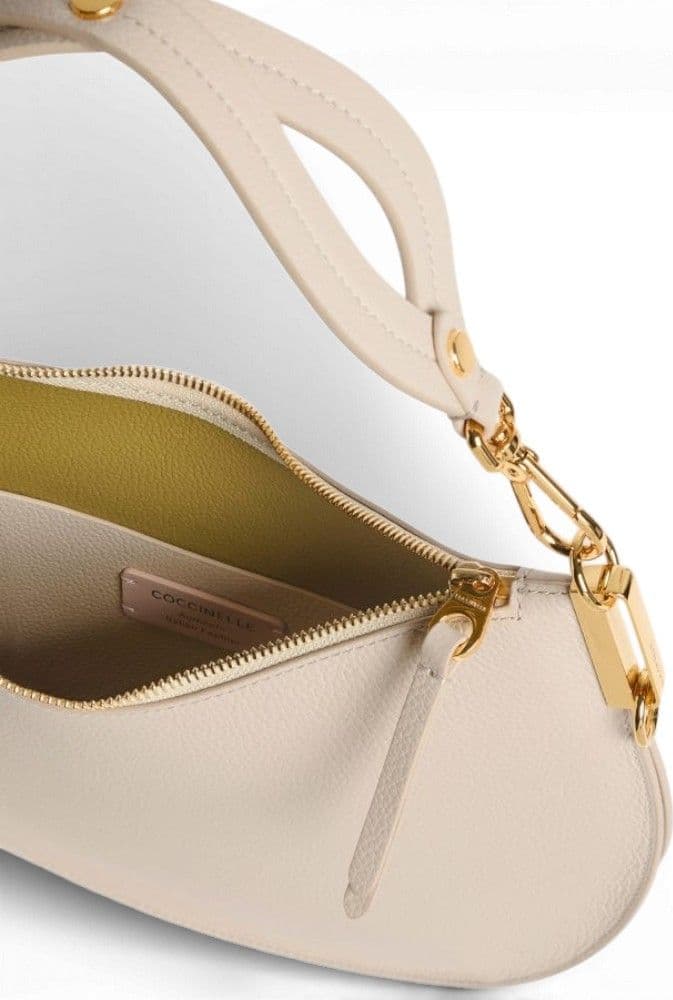 COCCINELLE Coccinelle Borsa a mano Sunup Medium Donna Sandshell/Seagrass in Pelle - 4