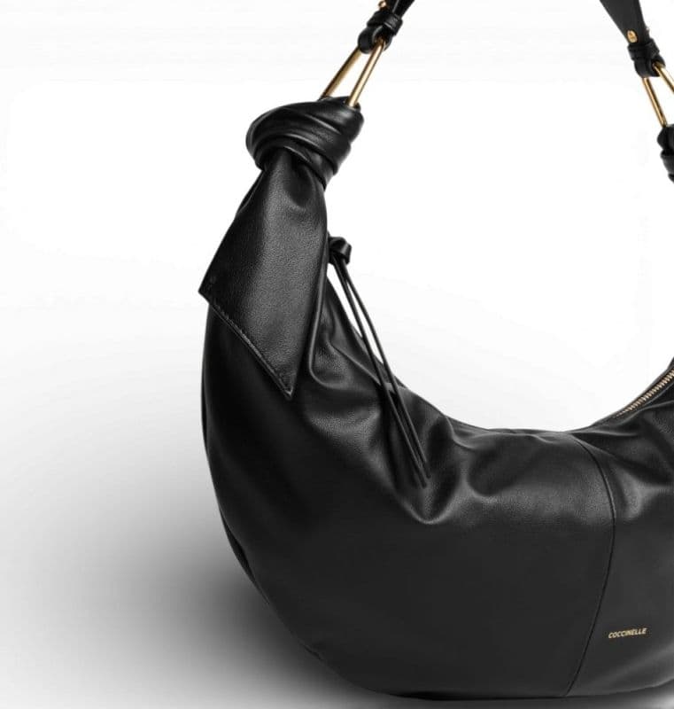 COCCINELLE Coccinelle Borsa a spalla Furoshiki Puffy Donna Nero in Pelle - 5