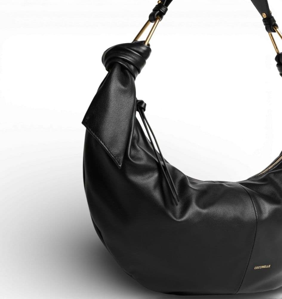 COCCINELLE Coccinelle Borsa a spalla Furoshiki Puffy Donna Nero in Pelle - 6