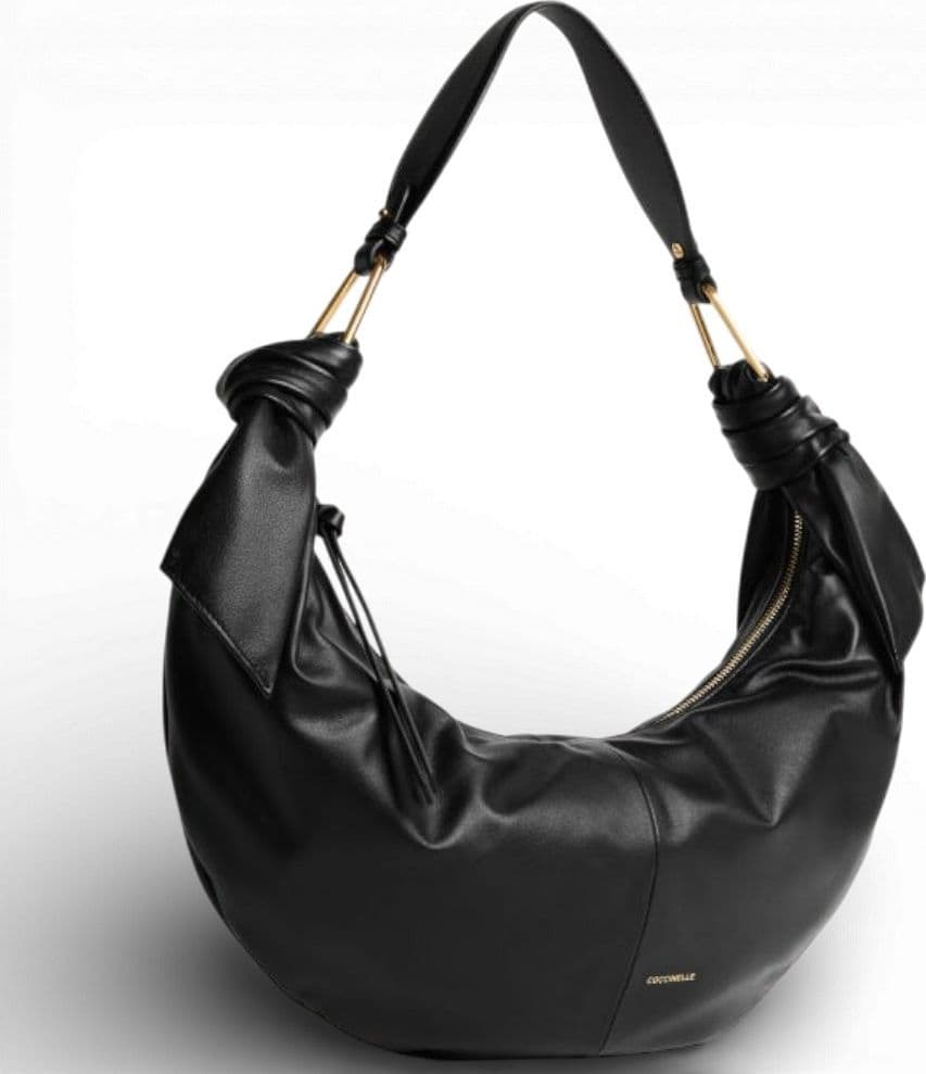 COCCINELLE Coccinelle Borsa a spalla Furoshiki Puffy Donna Nero in Pelle - 8
