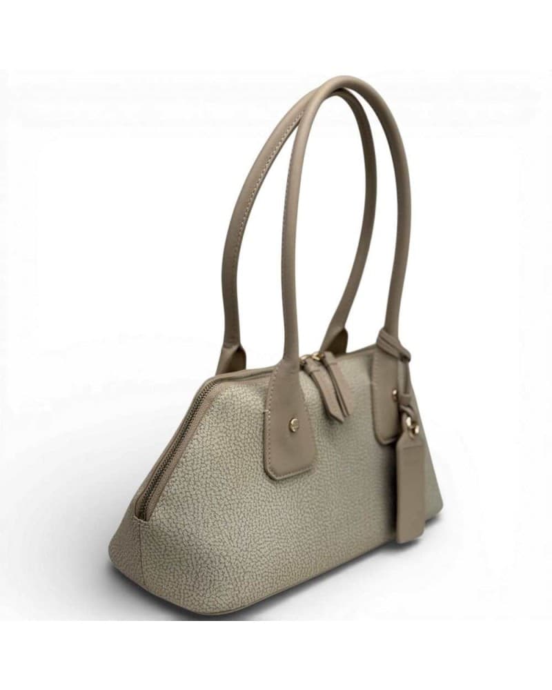 Borbonese Borsa Bauletto S. BORBONESE Sabbia - 91010248-0193-C75 - 3
