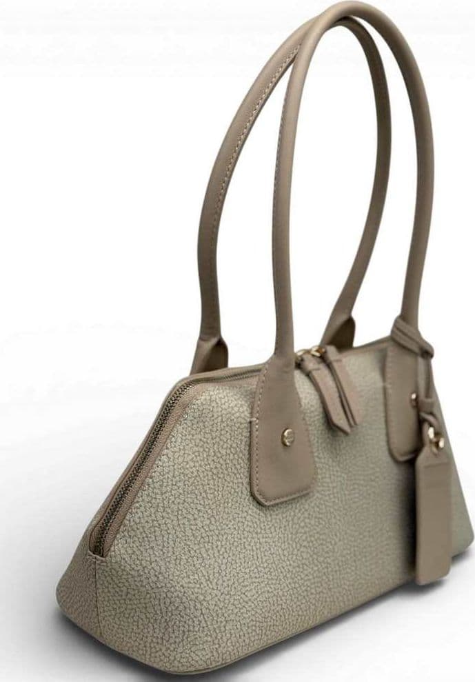 Borbonese Borsa Bauletto S. BORBONESE Sabbia - 91010248-0193-C75 - 4