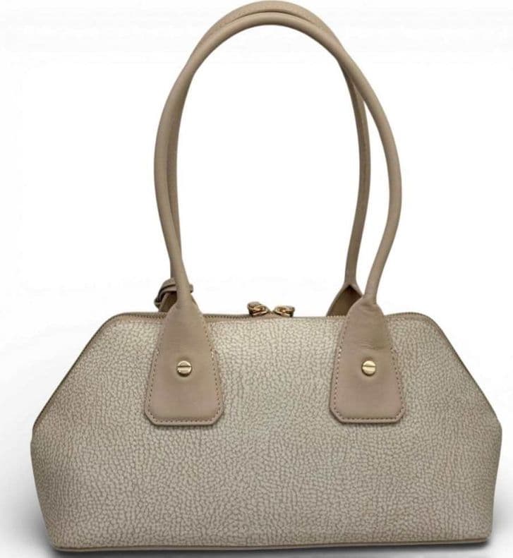 Borbonese Borsa Bauletto S. BORBONESE Sabbia - 91010248-0193-C75 - 5