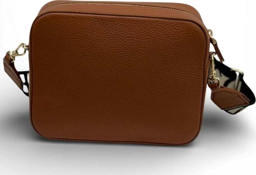 COCCINELLE Coccinelle Tracolla Tebe Donna Cognac in Pelle - 6