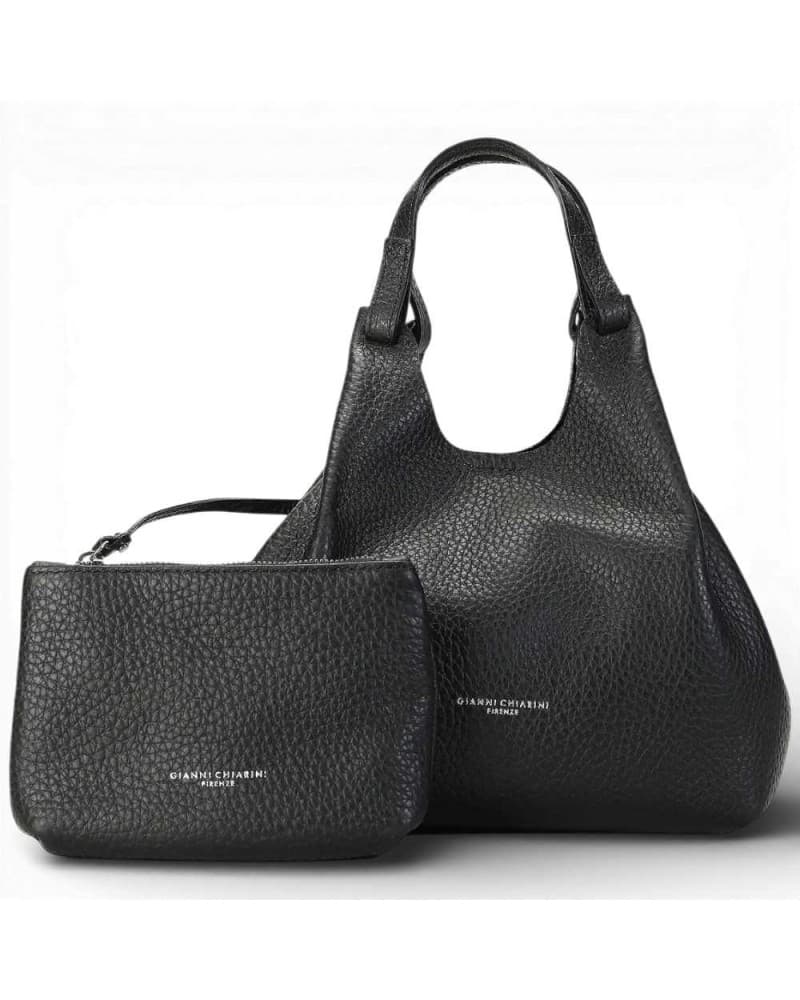 GIANNI CHIARINI Gianni Chiarini Borsa Dua Donna Nero in Pelle - 9