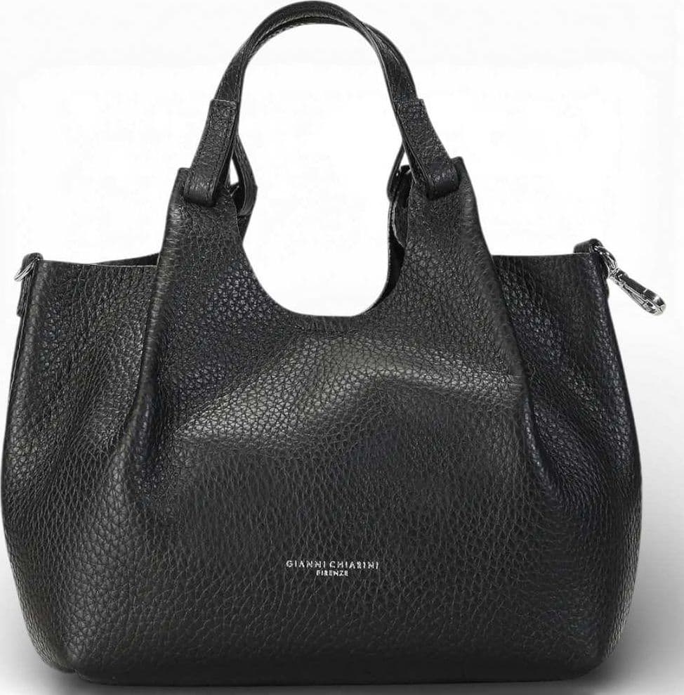 GIANNI CHIARINI Gianni Chiarini Borsa Dua Donna Nero in Pelle - 4