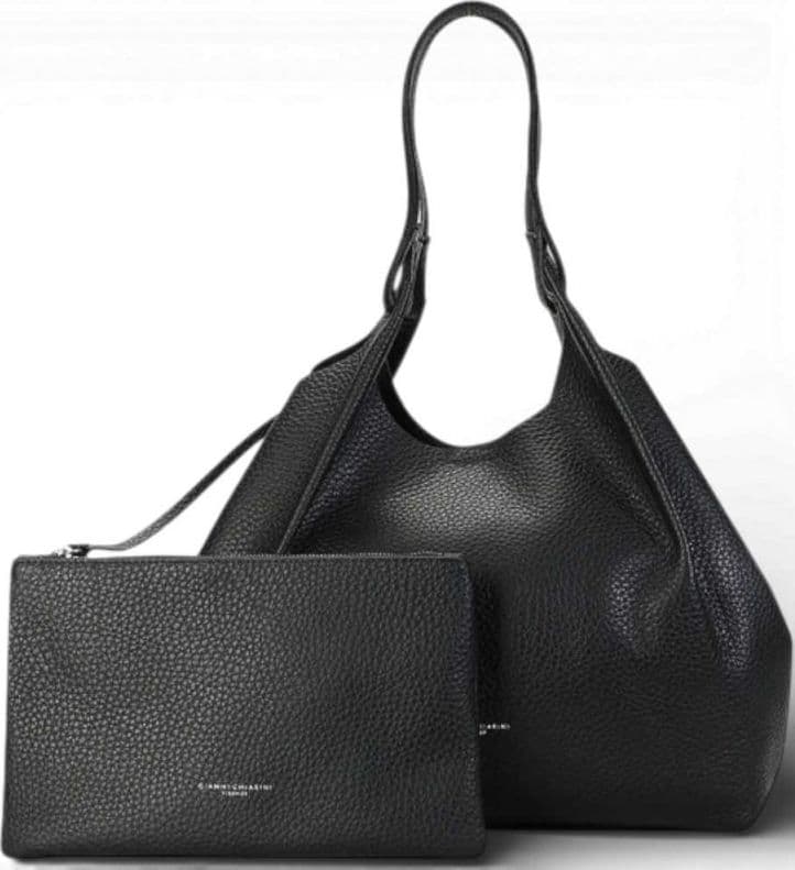 GIANNI CHIARINI Gianni Chiarini Borsa Dua Donna Nero in Pelle - 3