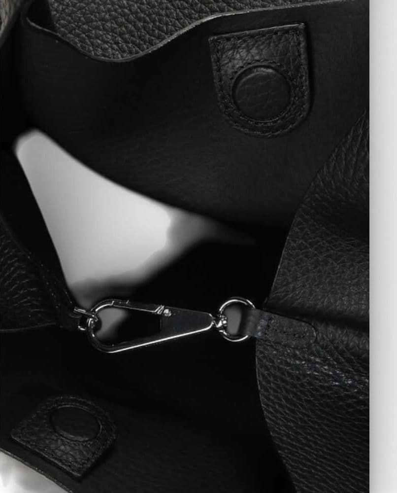 GIANNI CHIARINI Gianni Chiarini Borsa Dua Donna Nero in Pelle - 8