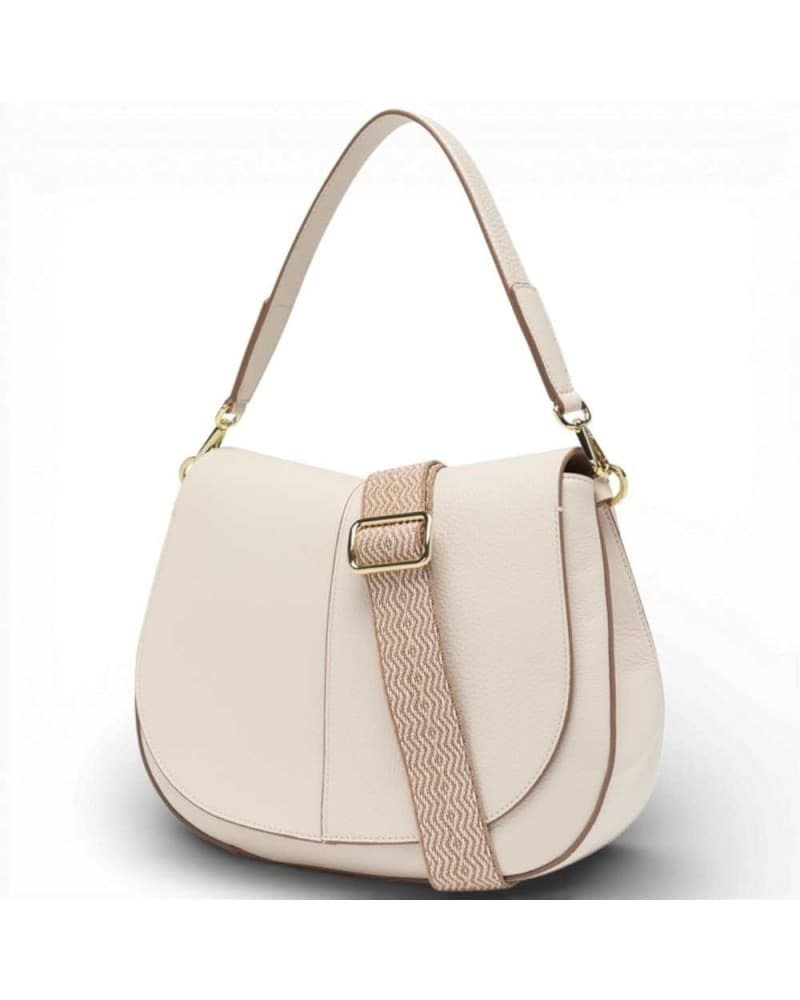 GIANNI CHIARINI Gianni Chiarini Borsa Helena Round Donna Marble in Pelle - 5