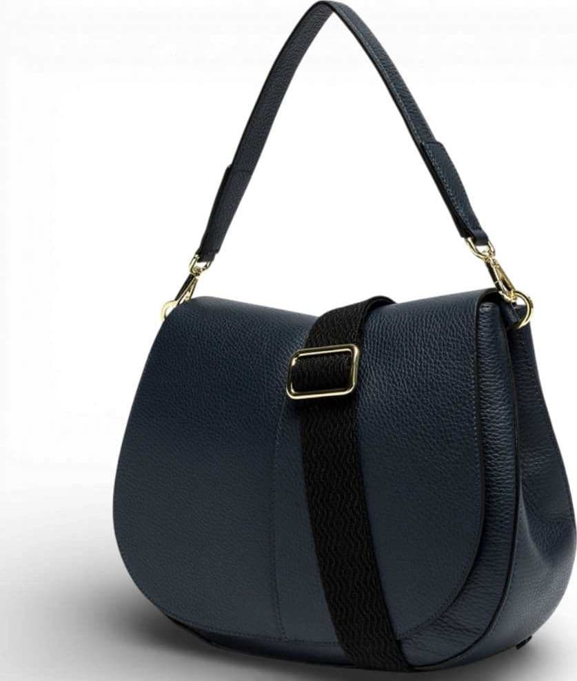 GIANNI CHIARINI Gianni Chiarini Borsa Helena Round Donna Navy in Pelle - 6