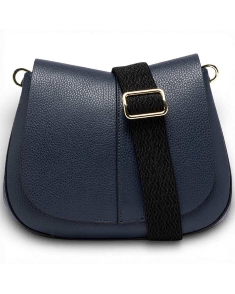 GIANNI CHIARINI Gianni Chiarini Borsa Helena Round Donna Navy in Pelle - 9
