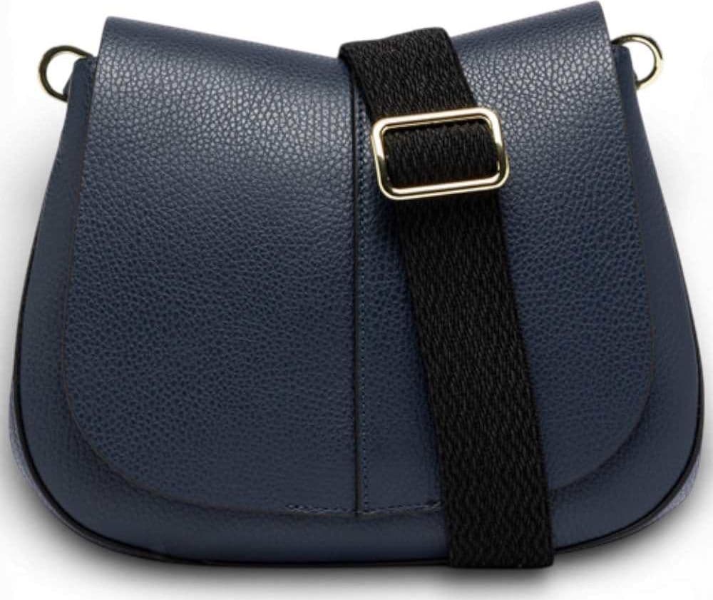 GIANNI CHIARINI Gianni Chiarini Borsa Helena Round Donna Navy in Pelle - 2