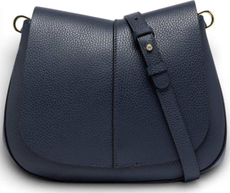 GIANNI CHIARINI Gianni Chiarini Borsa Helena Round Donna Navy in Pelle - 3