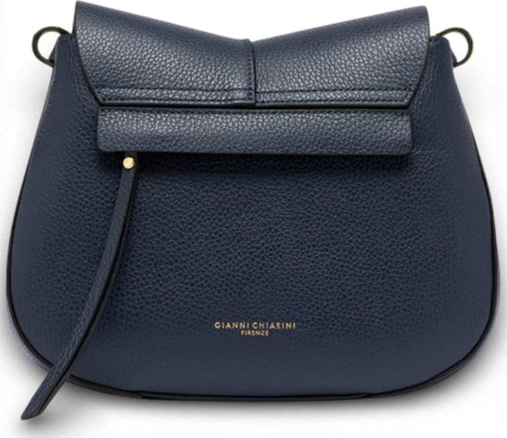 GIANNI CHIARINI Gianni Chiarini Borsa Helena Round Donna Navy in Pelle - 6