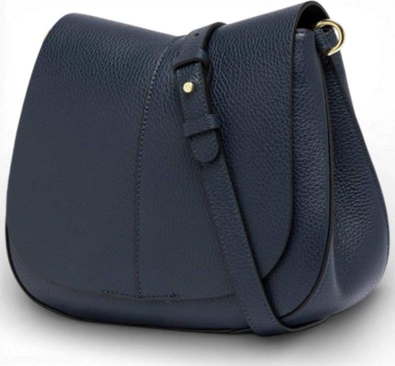 GIANNI CHIARINI Gianni Chiarini Borsa Helena Round Donna Navy in Pelle - 7