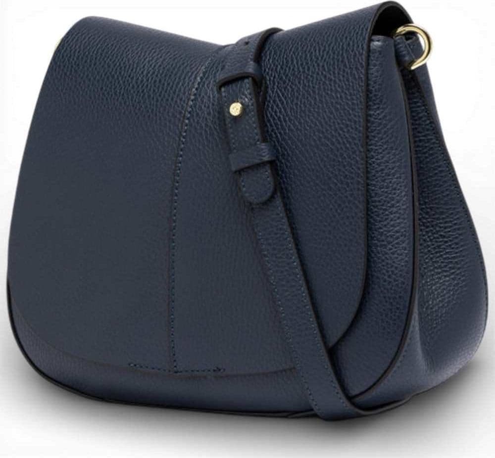 GIANNI CHIARINI Gianni Chiarini Borsa Helena Round Donna Navy in Pelle - 8