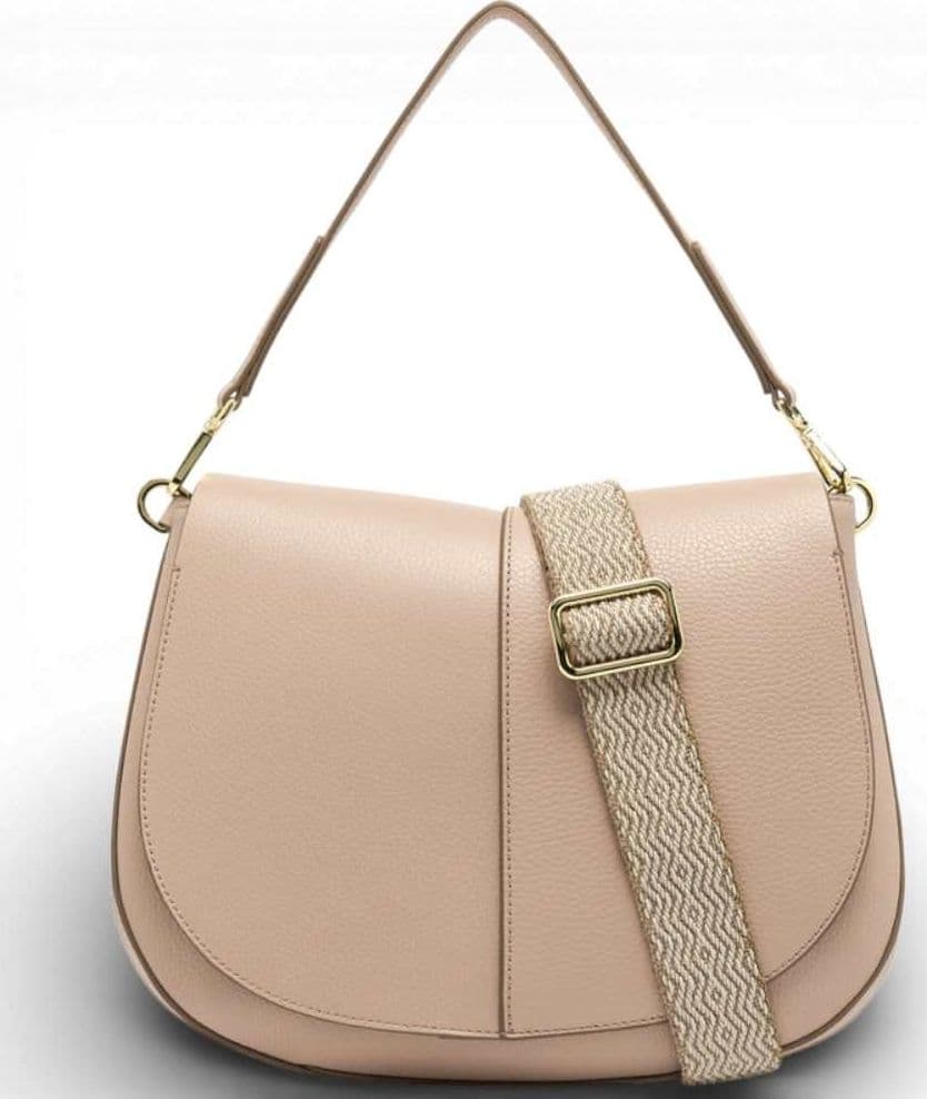 GIANNI CHIARINI Gianni Chiarini Borsa Helena Round Donna Pink Salt in Pelle - 2