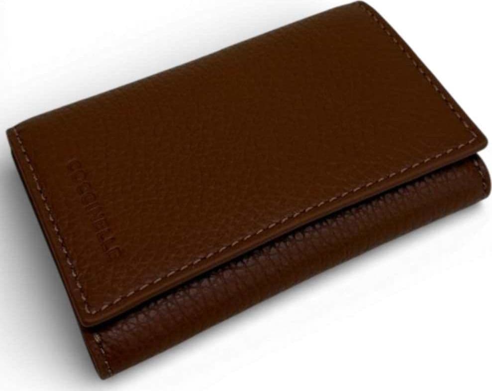 COCCINELLE Coccinelle Portachiavi Stg Soft Donna Cognac in Pelle - 4