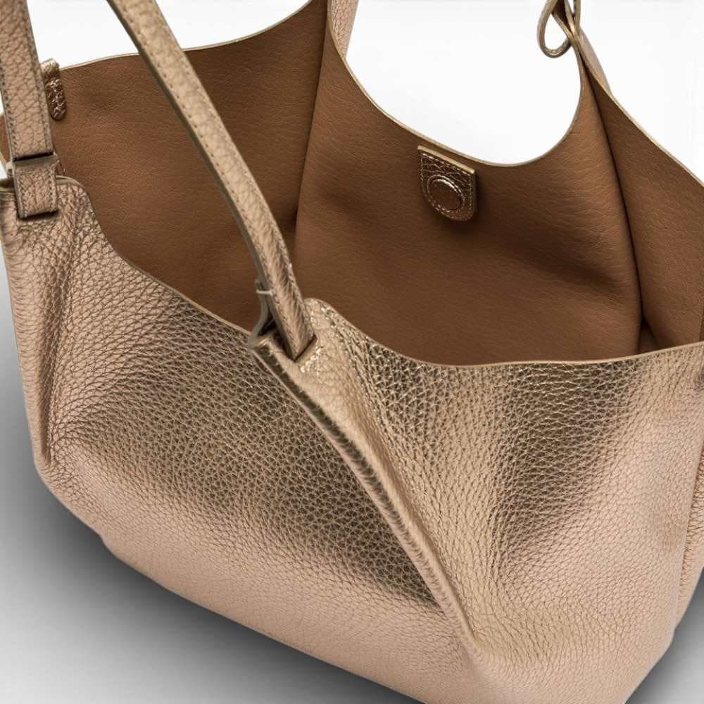 GIANNI CHIARINI Gianni Chiarini Borsa Dua Donna Mirage-Clay in Pelle - 8