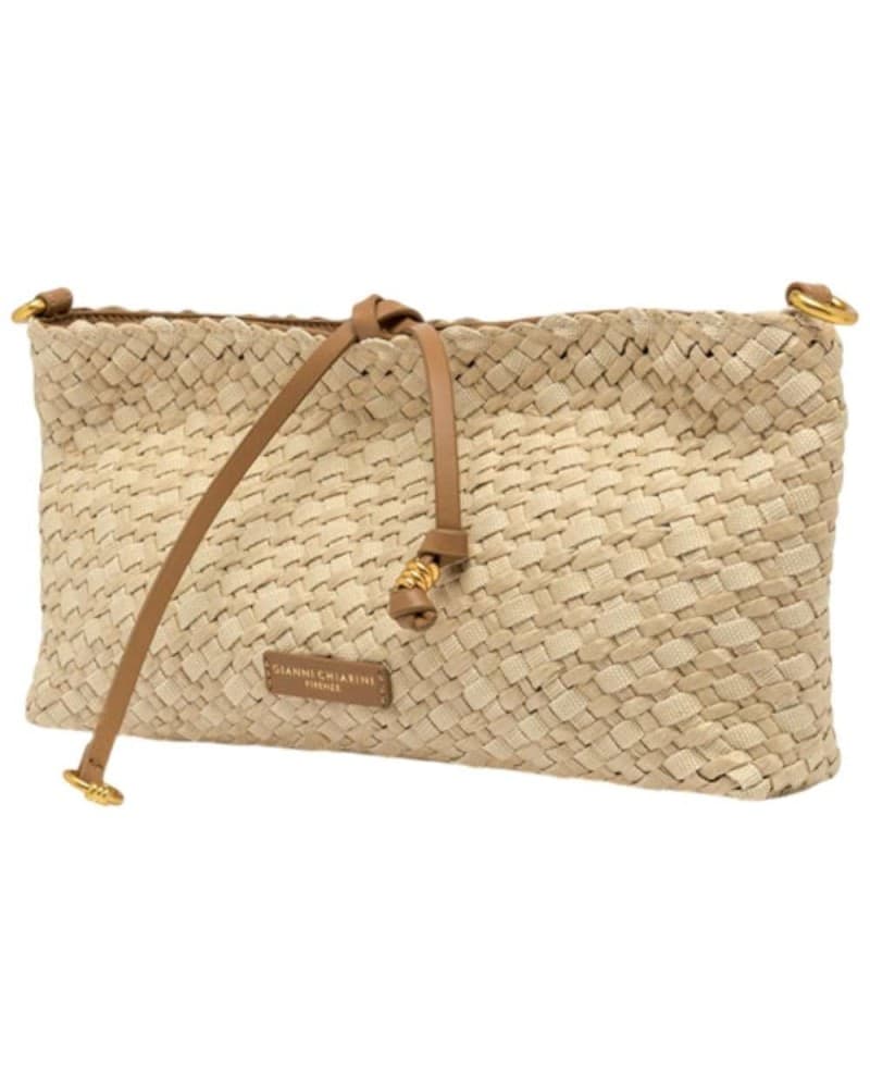GIANNI CHIARINI Gianni Chiarini Borsa Mercy Donna Naturale in Paglia e Pelle - 3