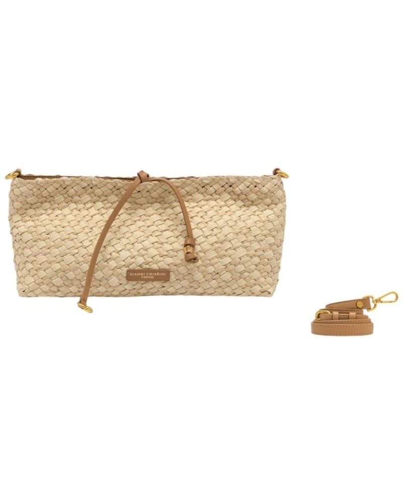 GIANNI CHIARINI Gianni Chiarini Borsa Mercy Donna Naturale in Paglia e Pelle - 5