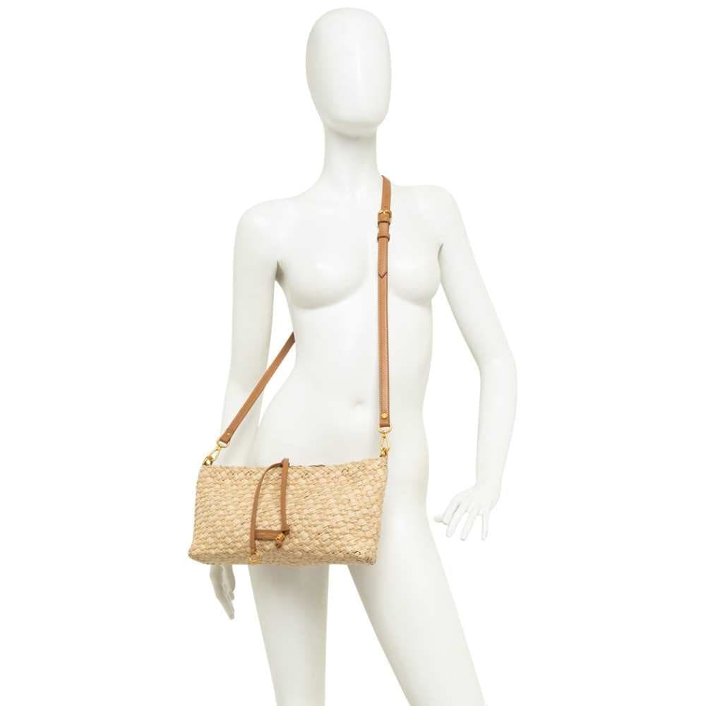 GIANNI CHIARINI Gianni Chiarini Borsa Mercy Donna Naturale in Paglia e Pelle - 8