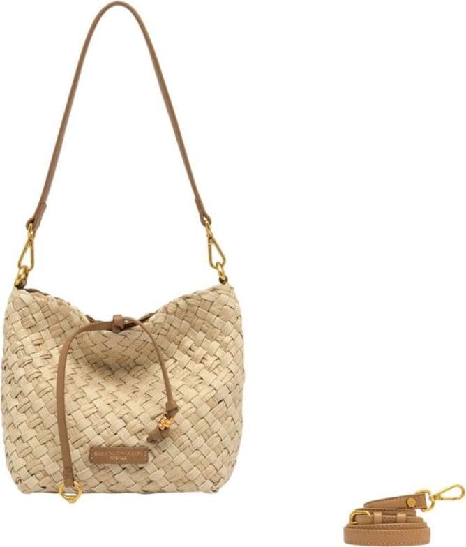 GIANNI CHIARINI Gianni Chiarini Borsa Mercy Donna Naturale in Paglia e Pelle - 3