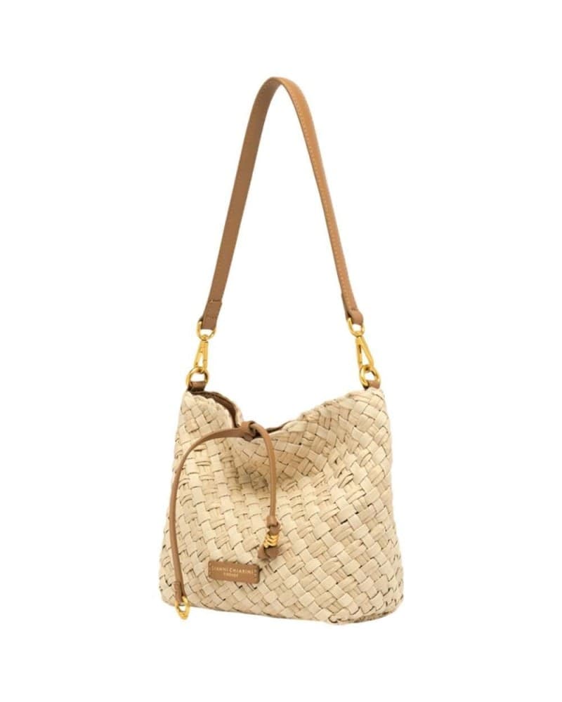 GIANNI CHIARINI Gianni Chiarini Borsa Mercy Donna Naturale in Paglia e Pelle - 5