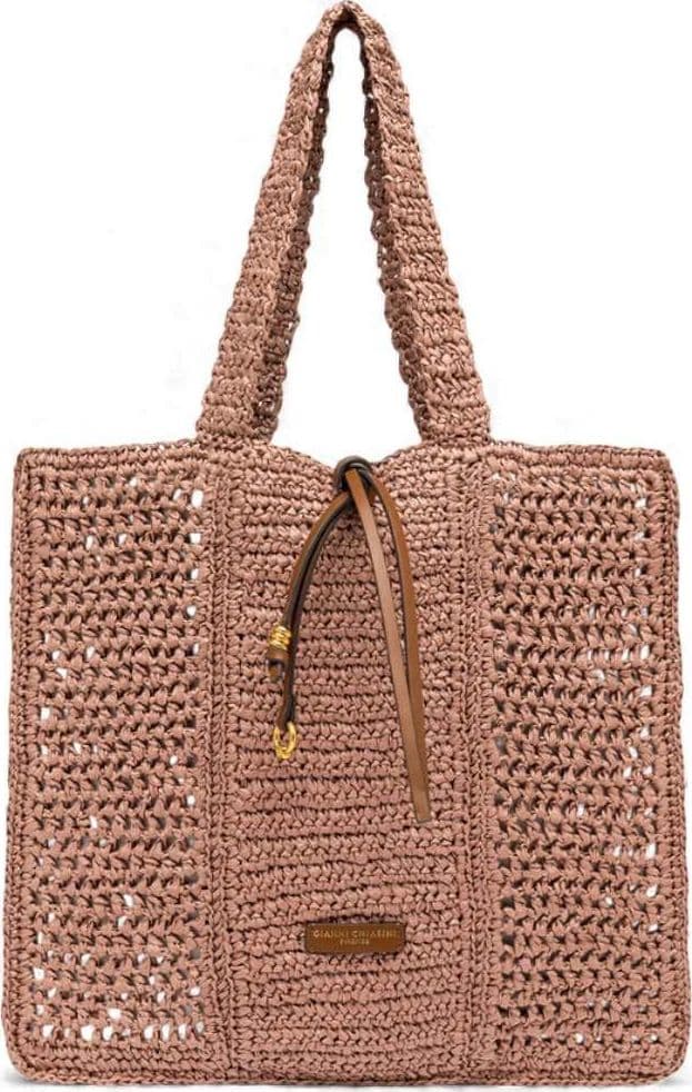 GIANNI CHIARINI Gianni Chiarini Borsa Nefeli Donna Blush in Tessuto e Sintetico - 4