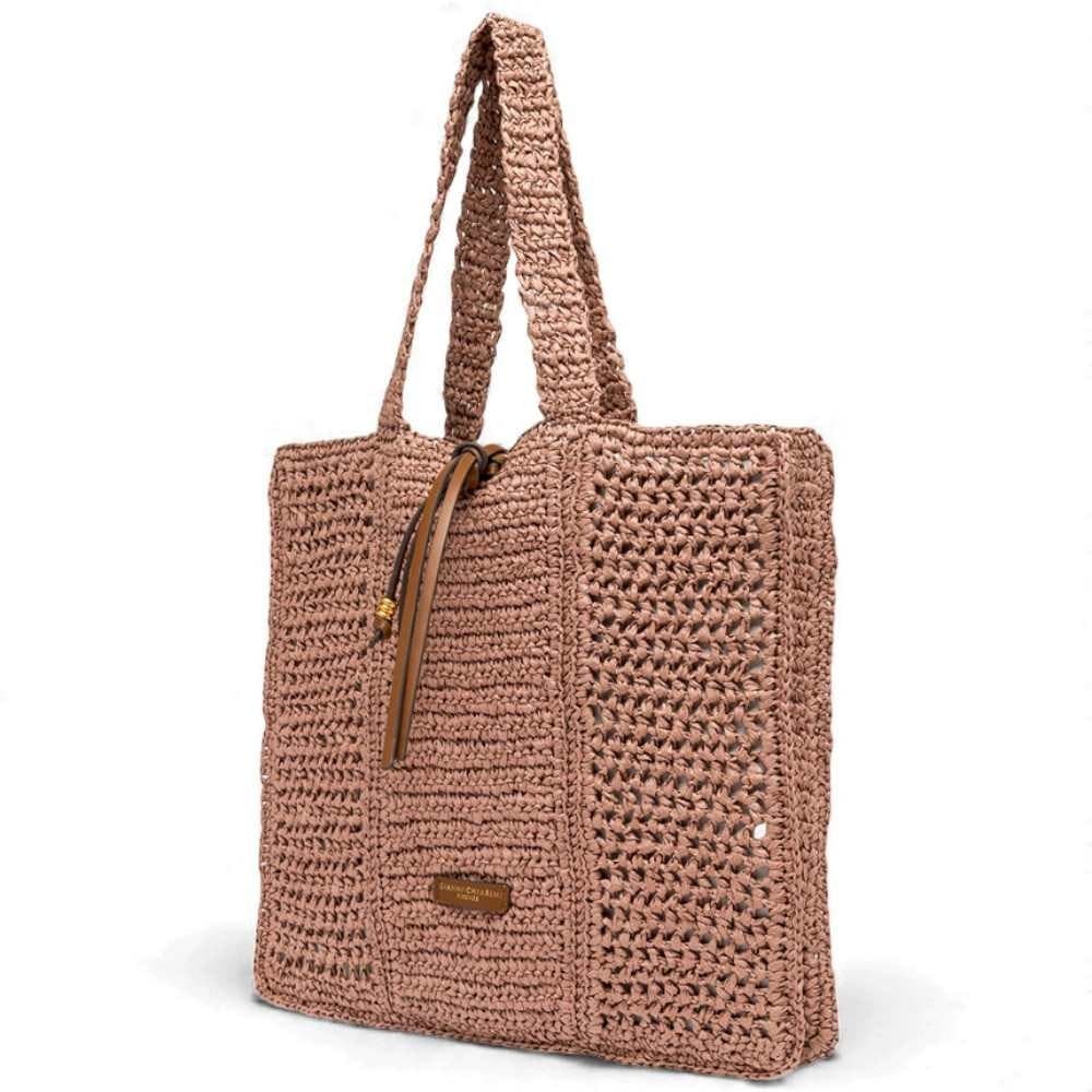 GIANNI CHIARINI Gianni Chiarini Borsa Nefeli Donna Blush in Tessuto e Sintetico - 6