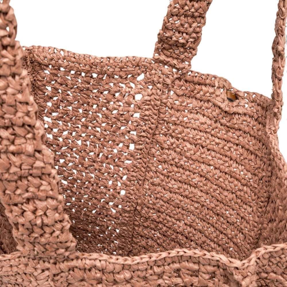 GIANNI CHIARINI Gianni Chiarini Borsa Nefeli Donna Blush in Tessuto e Sintetico - 8