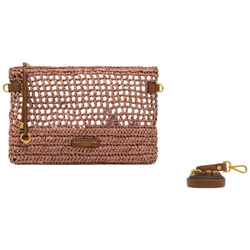 GIANNI CHIARINI Gianni Chiarini Borsa Nefeli Donna Blush in Tessuto e Sintetico - 2