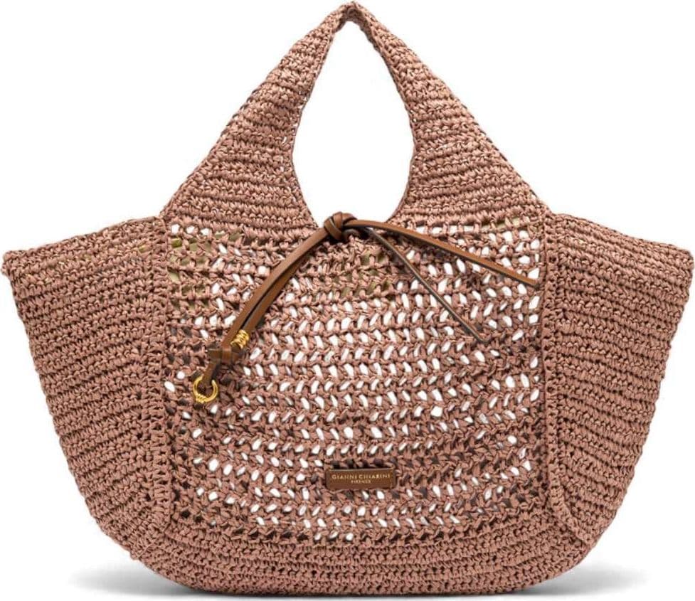 GIANNI CHIARINI Gianni Chiarini Borsa Nefeli Donna Blush in Tessuto e Sintetico - 4