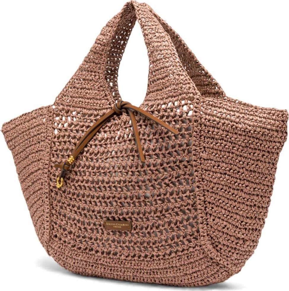 GIANNI CHIARINI Gianni Chiarini Borsa Nefeli Donna Blush in Tessuto e Sintetico - 8